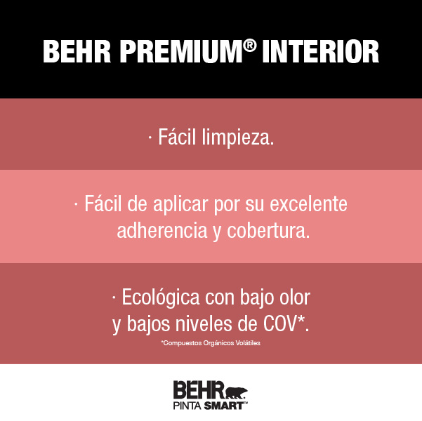 Pintura Behr Premium Interior Home Depot Mexico